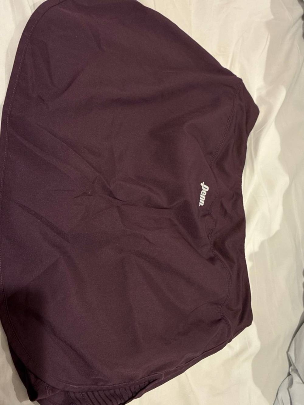 Penn athletic skirt with Shorts underneath - deep plum